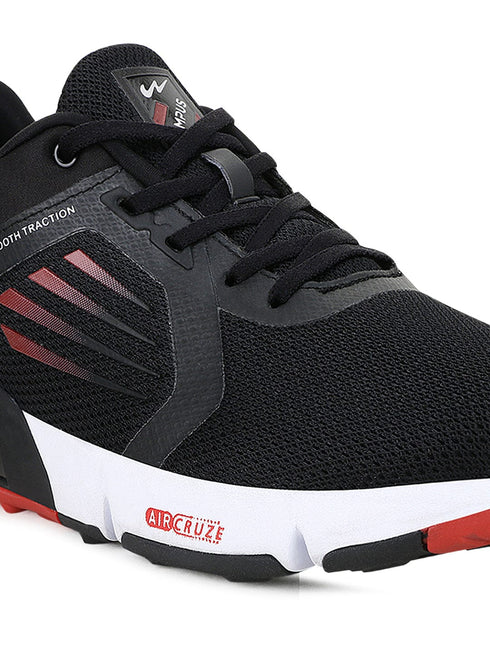 TORMENTOR Black Men's Running Shoes